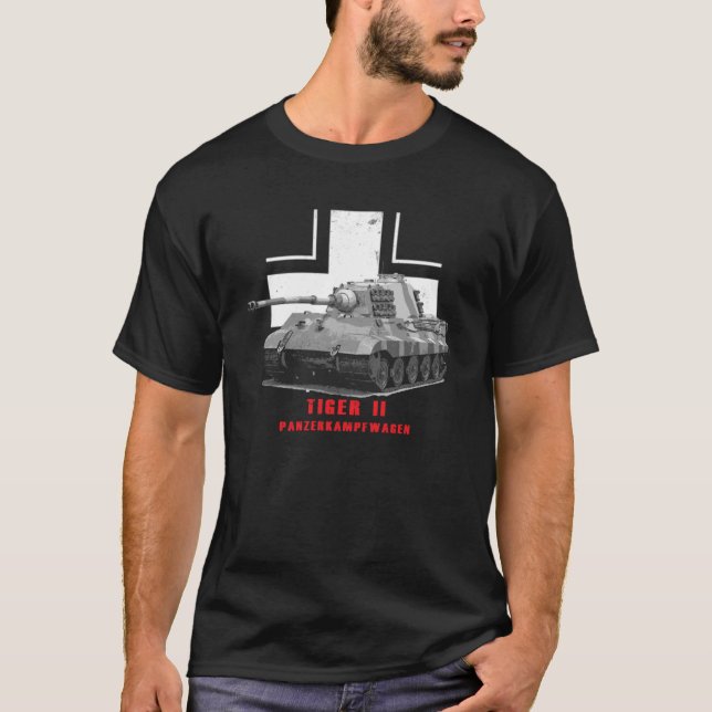 T-shirt Tiger II 2ÈME GUERRE MONDIALE Tank (Devant)