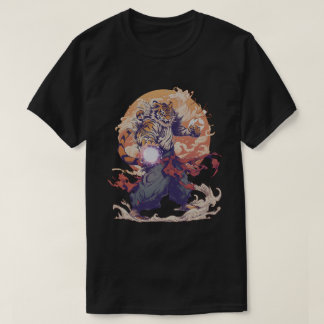T-shirt Tiger Mage Anime Art
