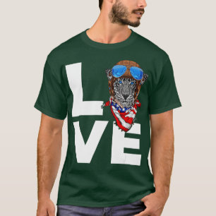 T-shirt Tiger Nature Lover Safari Faune Animal Zookeeper