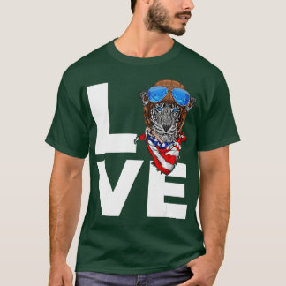 T-shirt Tiger Nature Lover Safari Faune Animal Zookeeper