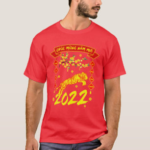 T-shirt Tiger Nouvel An Vietnamien Chuc Mung Nam Moi Enfan