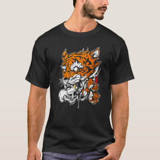 T-shirt Tiger Orange