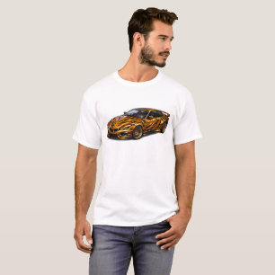 T-shirt Tiger Orange Performance Coupé — BV-BTO