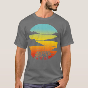 T-shirt Tiger Retro Vintage 60s les années 70 Sunset Mamma
