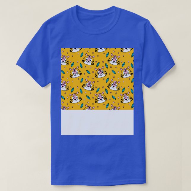 T-shirt Tiger roi motif (Design devant)