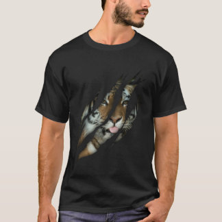 T-shirt Tiger Safari Animal Cat