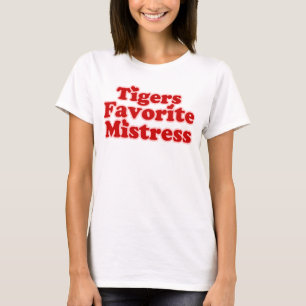 T-shirt Tigers Favotire Maîtresse Femme