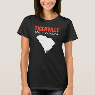 T-shirt Tigerville South Carolina USA State America Travel
