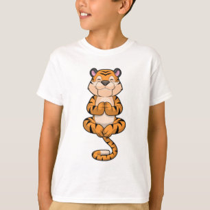 T-shirt Tigre au Yoga Fitness