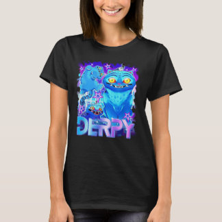 T-shirt Tigre Bleu Anime - Derpy Vintage Anim