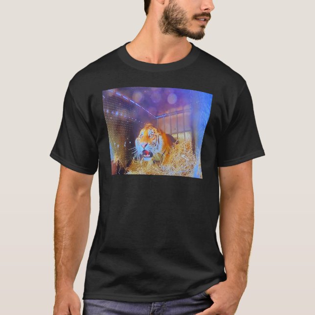 T-shirt Tigre Choqué (Devant)