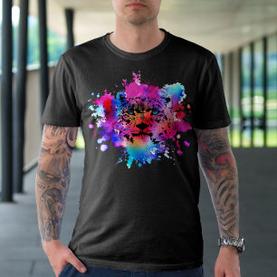 T-shirt Tigre coloré