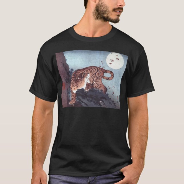 T-shirt Tigre d'automne (Devant)