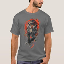 Tigre de glace en mouvement