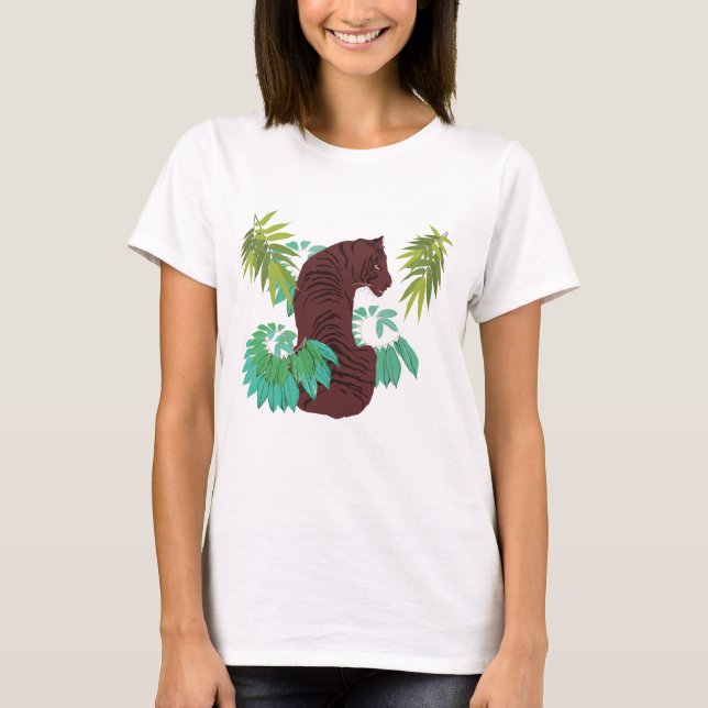 T-shirt Tigre de la Jungle (Devant)