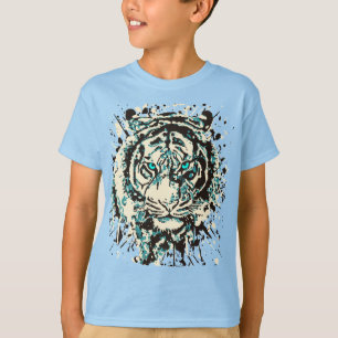 T-shirt tigre de Sibérie T-shirt Tigre coloré
