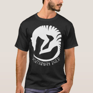 T-shirt Tigre de Tasmanie Thylacine animal sauvage 1