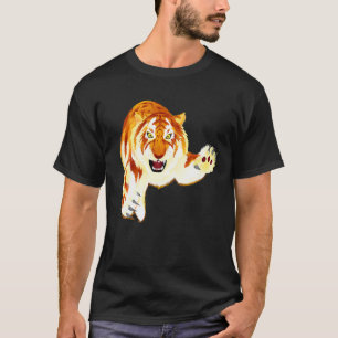 T-shirt Tigre doré Panthera Tigris Gros chat rare