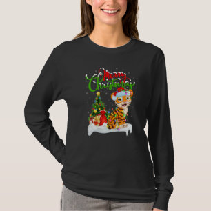 T-shirt Tigre du Bengale Décorations de Noël Tigre du Beng