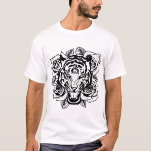 T-shirt Tigre en colère