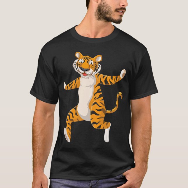T-shirt Tigre Esprit Sauvage (Devant)