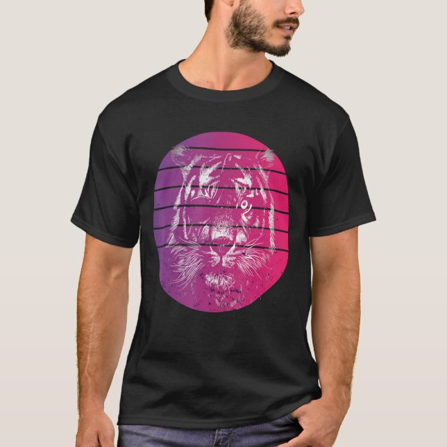 T-shirt Tigre Eyepatch (Devant)