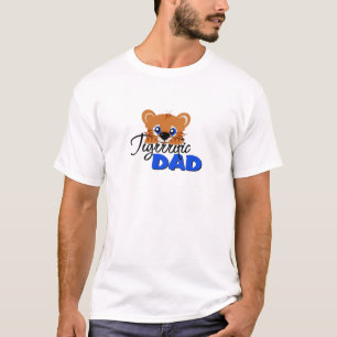 T-shirt Tigre mignon de papa terrible