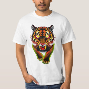 T-shirt Tigre Raging