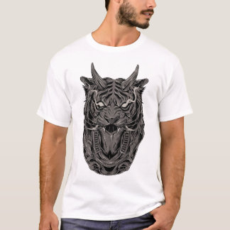 T-shirt tigre-robot-illustration-XEXS