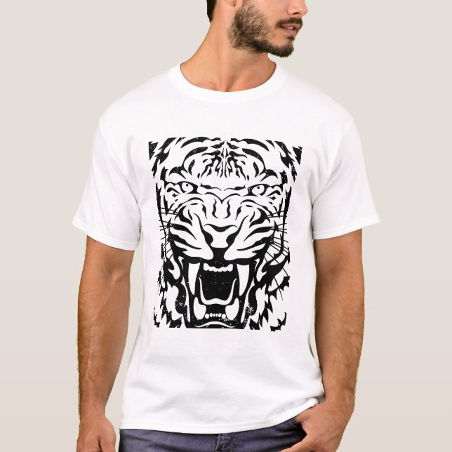 T-shirt Tigre Roulant (Devant)