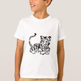 T-shirt Tigre Squirls