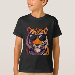 T-shirt Tigre Sungles Anniversaire Costume Pyjama Zoo Homm
