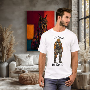 T-shirt Tigre Tactique Libérez la Bête