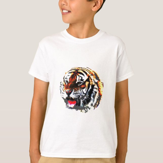 T-shirt Tigre torride (Devant)