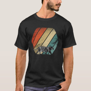 T-shirt Tigre vintage rétro et animal mignon