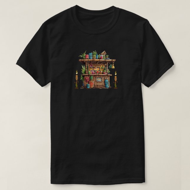 T-shirt Tiki Bar (Design devant)