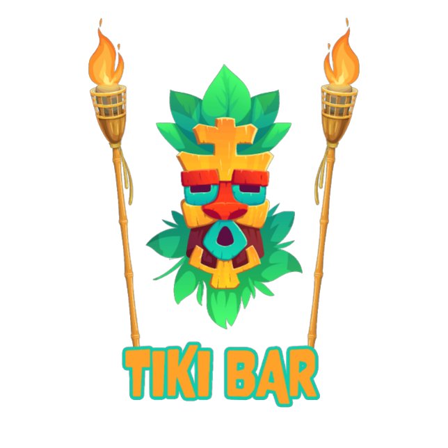 T-shirt Tiki Bar (Créateur téléchargé)