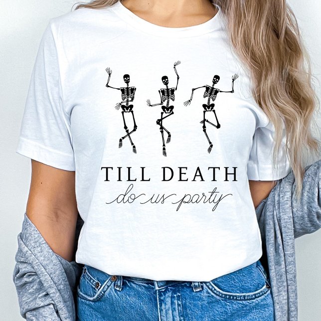 T-shirt Till Death Do Us Party Bachelorette Week-end (Créateur téléchargé)