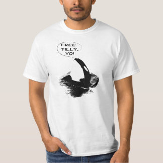 T-shirt Tilly libre, Yo ! Chemise de "épaulard" d'orque