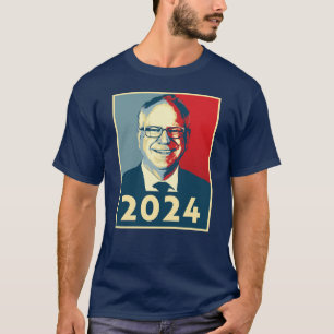 T-shirt Tim Walz 2024