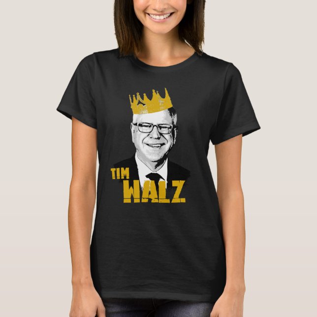 T-shirt Tim Walz célèbre (Devant)