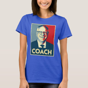 T-shirt Tim Walz COACH