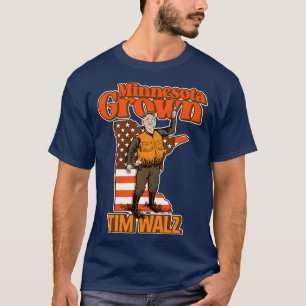 T-shirt Tim Walz Minnesota cultivé