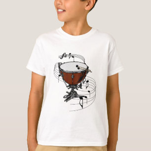 T-shirt Timbales (tambour de bouilloire)