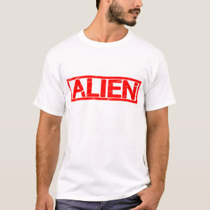 T-shirt Timbre Alien