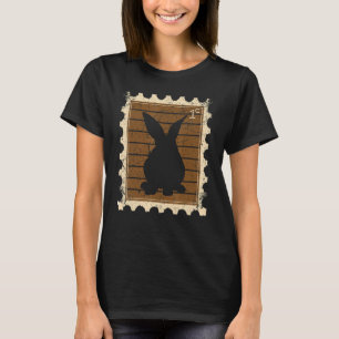 T-shirt Timbre avec des lapins de garenne