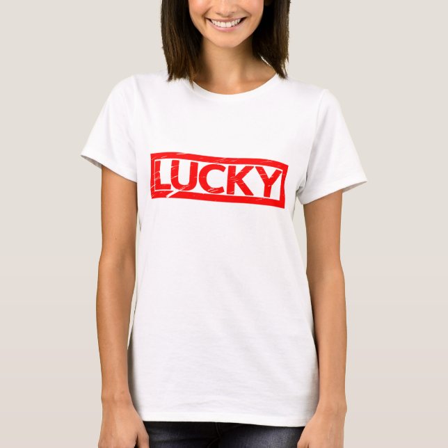 T-shirt Timbre chanceux (Devant)
