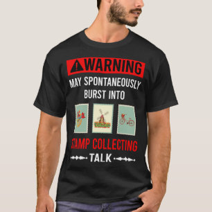 T-shirt Timbre Collecte Timbres Philateliste Philatélique