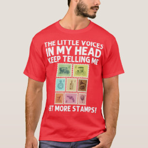 T-shirt Timbre cool Pour Hommes Timbre Femme Collecte Post