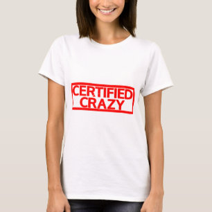 T-shirt Timbre Crazy certifié